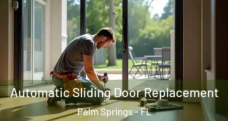  Automatic Sliding Door Replacement Palm Springs - FL