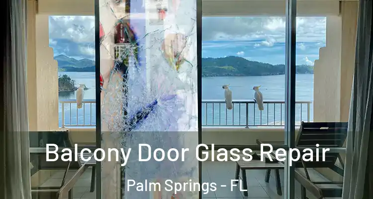  Balcony Door Glass Repair Palm Springs - FL