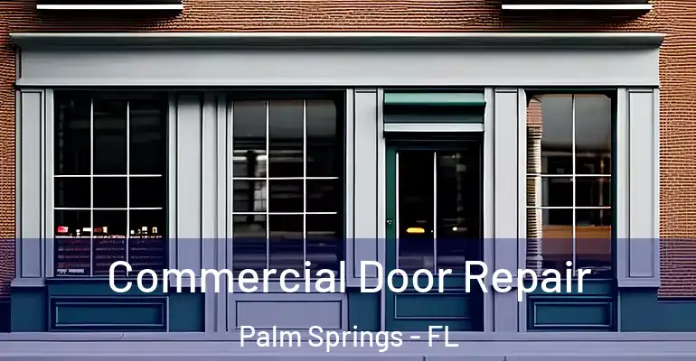 Commercial Door Repair Palm Springs - FL