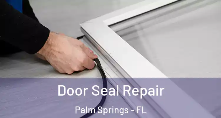  Door Seal Repair Palm Springs - FL