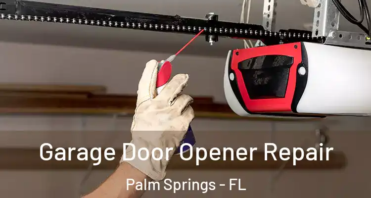  Garage Door Opener Repair Palm Springs - FL