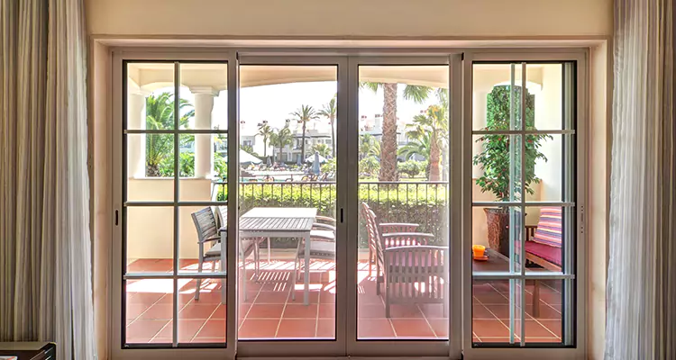 Double French Doors Interior Repair in Palm Springs, FL
