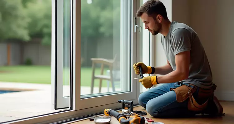 Squeaky Sliding Patio Doors in Palm Springs, FL
