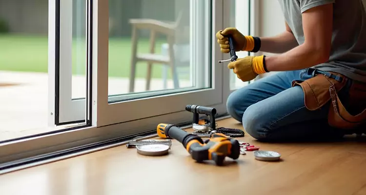 Sliding Door Wheel Repair in Palm Springs, FL