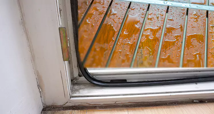Water Leaking Wooden Patio Doors Repair in Palm Springs, FL