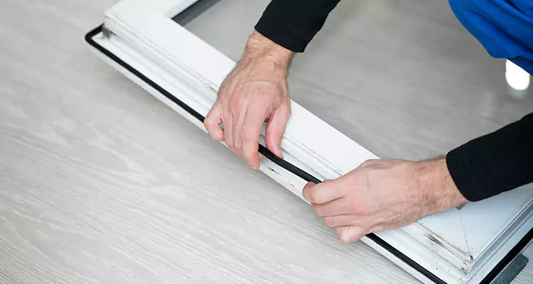 Garage Door Trim Seal Repair in Palm Springs, FL