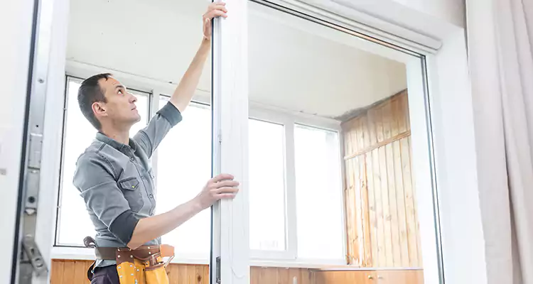 Sliding Glass Door Jamb Repair in Palm Springs, FL