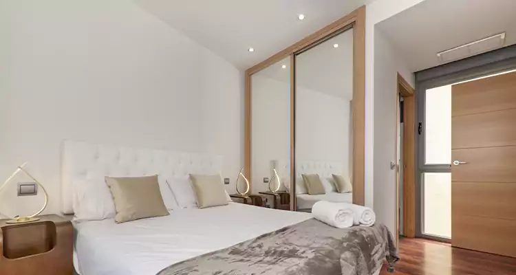 Sliding Wardrobe Door Mirror Replacement in Palm Springs, FL