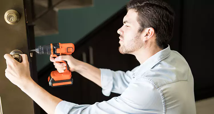 Commercial Steel Security Door Repair in Palm Springs, FL