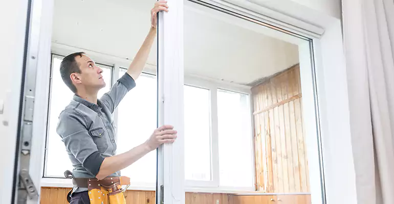 Aluminum Storefront Door Repair in Palm Springs, FL