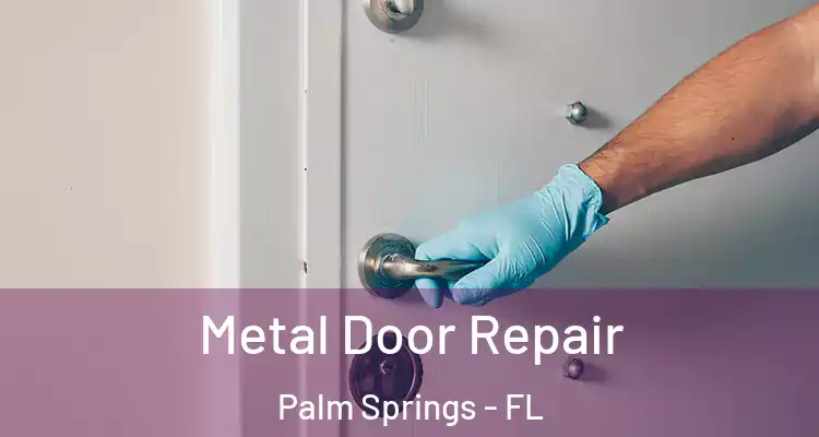  Metal Door Repair Palm Springs - FL