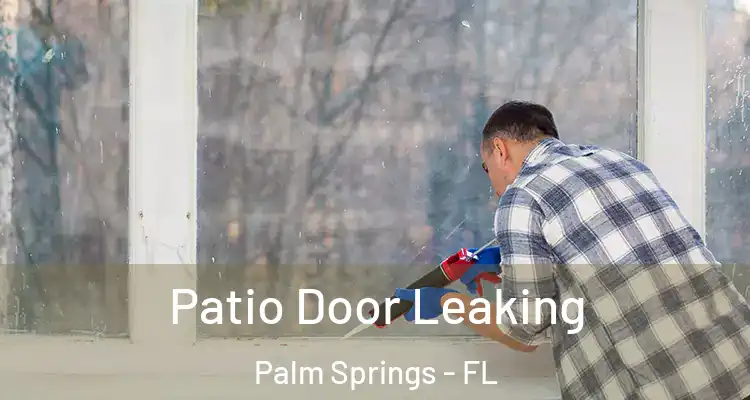  Patio Door Leaking Palm Springs - FL