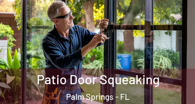  Patio Door Squeaking Palm Springs - FL