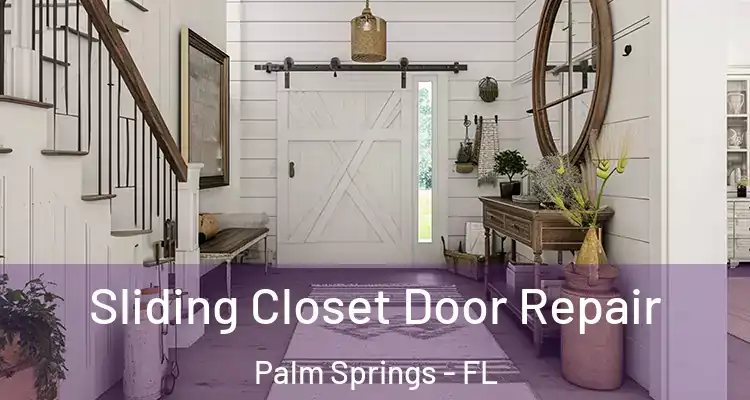 Sliding Closet Door Repair Palm Springs - FL