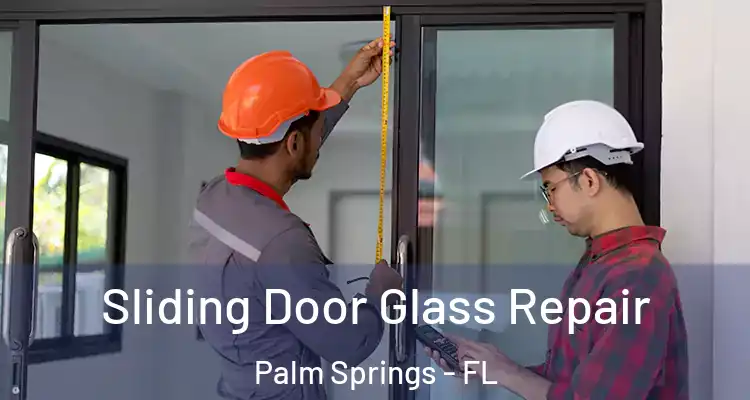  Sliding Door Glass Repair Palm Springs - FL