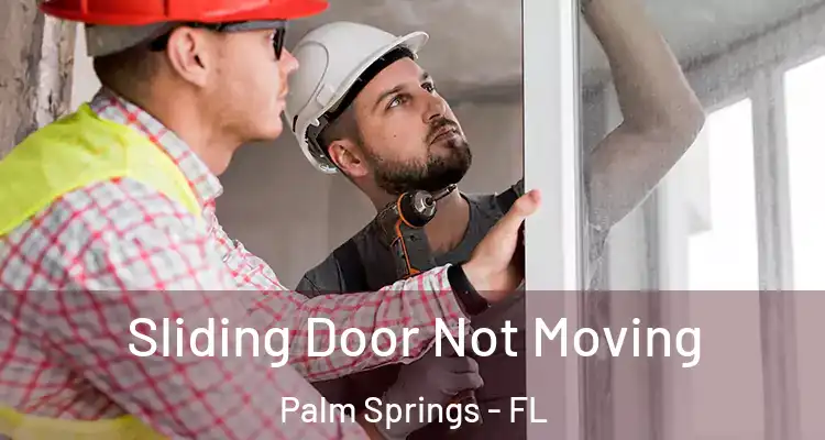  Sliding Door Not Moving Palm Springs - FL