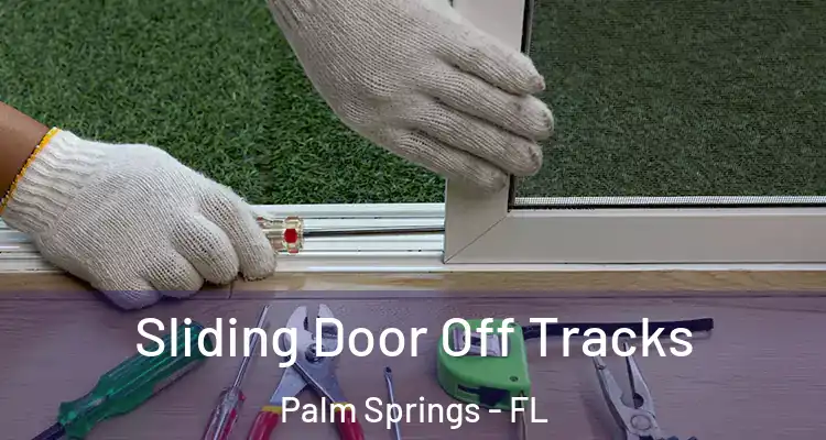  Sliding Door Off Tracks Palm Springs - FL