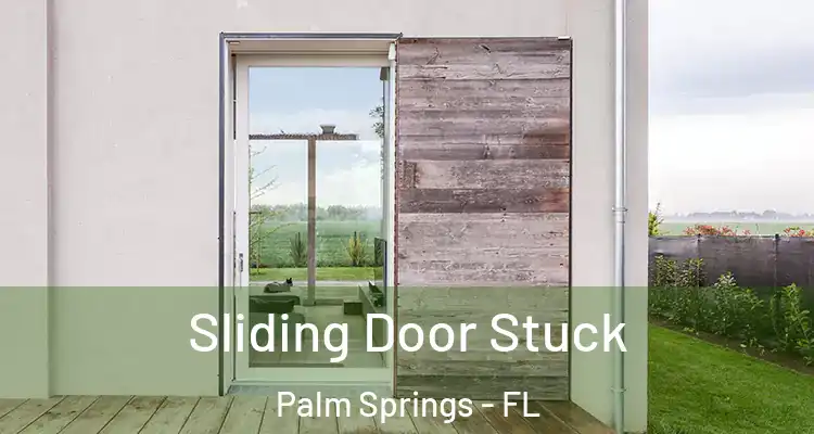  Sliding Door Stuck Palm Springs - FL