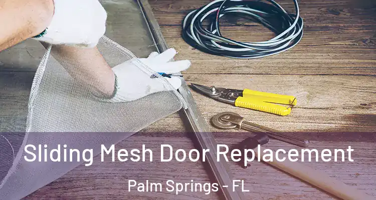  Sliding Mesh Door Replacement Palm Springs - FL