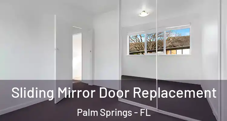  Sliding Mirror Door Replacement Palm Springs - FL