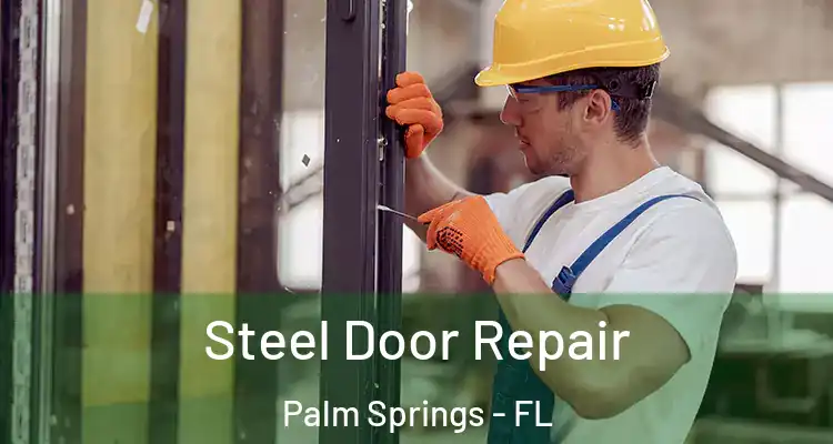  Steel Door Repair Palm Springs - FL
