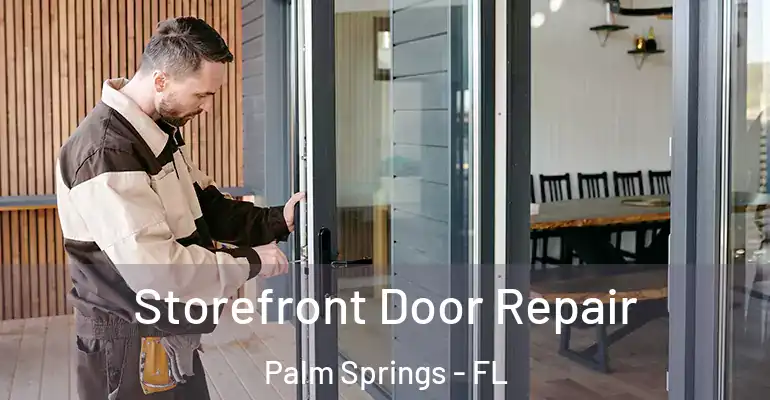  Storefront Door Repair Palm Springs - FL